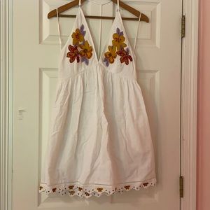 NWT Free People White Halter Dress